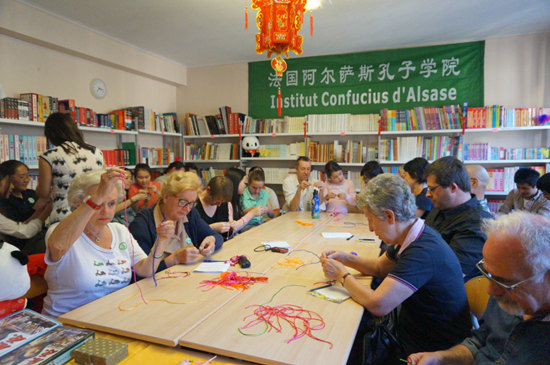  la Journée internationale des Instituts Confucius attire un large public à Strasbourg