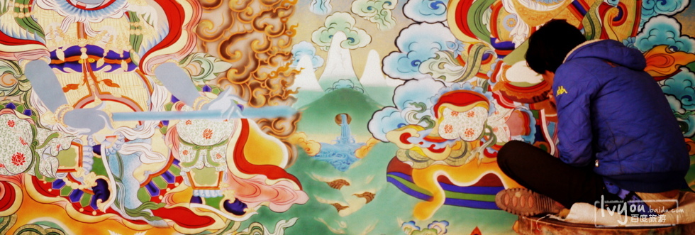 Les thangkas tibétaines de Qinghai se vendent bien à l'étranger