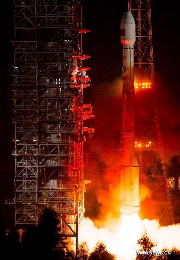 Chine : lancement dans l'espace du 17ème satellite du système de navigation Beidou