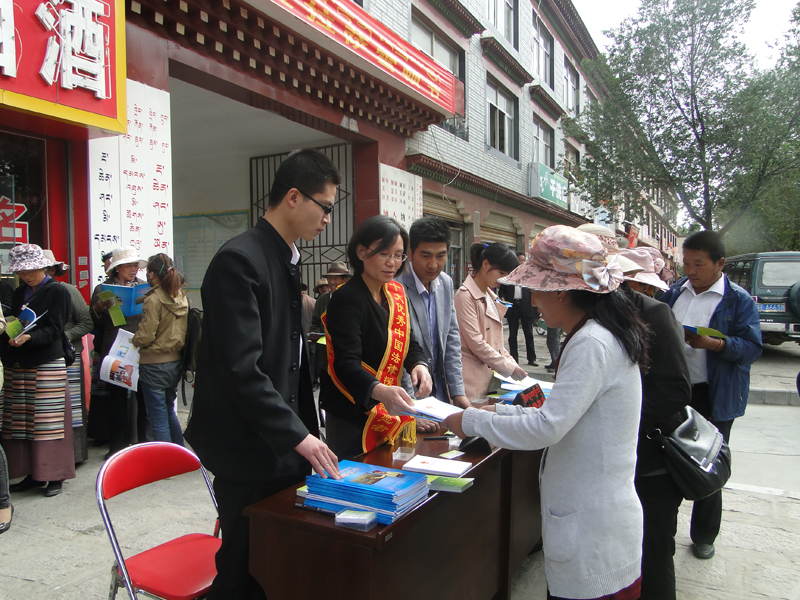 Les avocats du Tibet ont géré plus de 7600 cas d'aide juridique en cinq ans