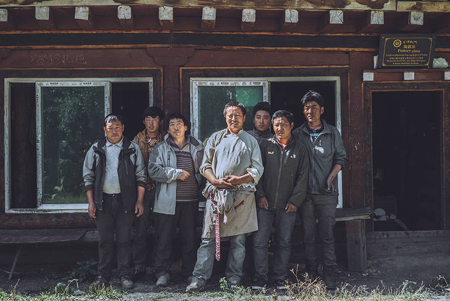 Les artisans de la région tibétaine de Garze