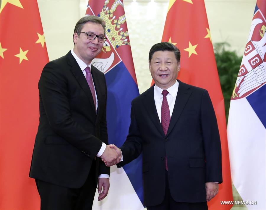 Xi Jinping rencontre le président serbe.jpg