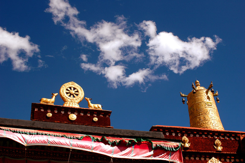 Visite du monastère de Jokhang-centre de la cité ancienne à Lhassa I