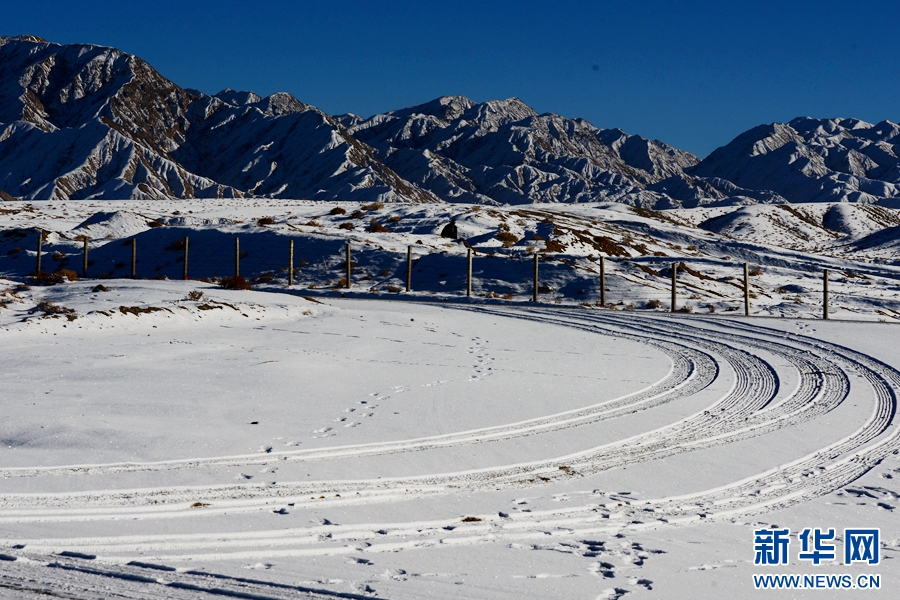 Plateau de Qinghai-Tibet : Qaidam accueille la neige