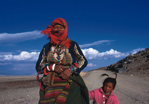 Portrait des Tibétains: les bergers