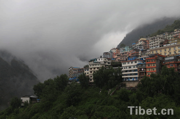 Les paysages aux environs de Zham